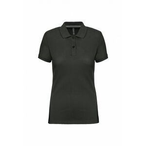 WK. Designed To Work Womens/Ladies Pique Anti-Bacterial Polo Shirt / Dark Grey